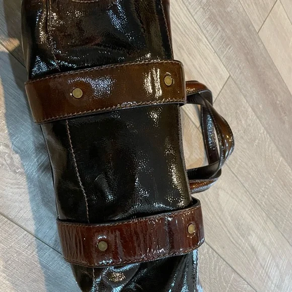 COPY - Authentic Jimmy Choo Malena satchel bag brown - Picture 3 of 5